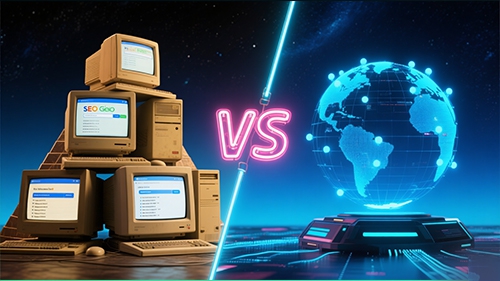 GEO vs SEO：B2B 营销的新旧打法对比